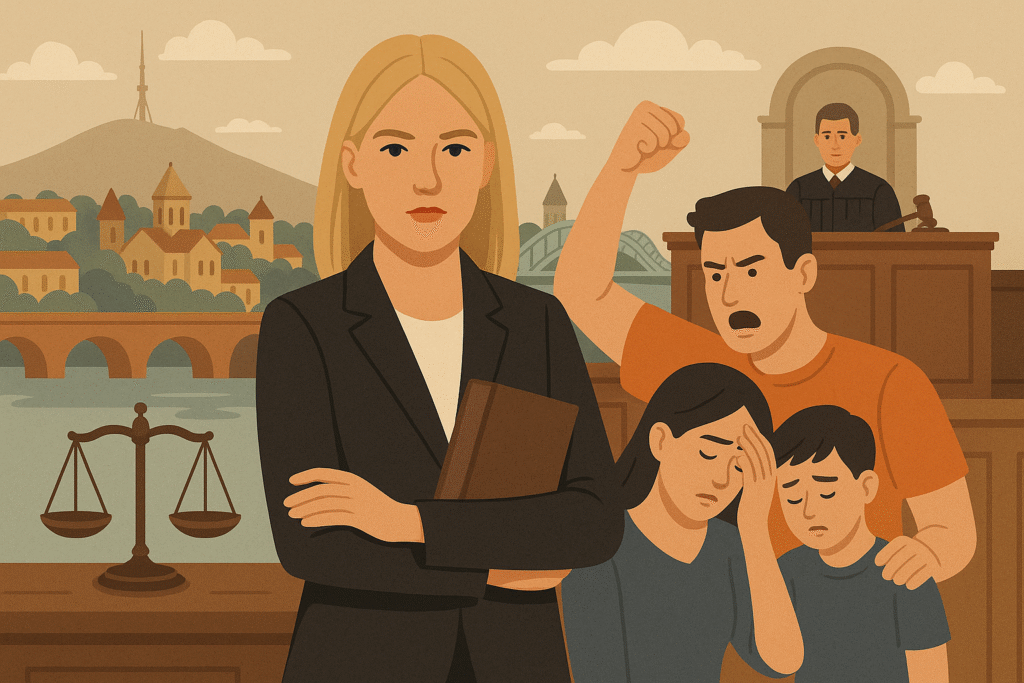 Domestic Violence Legal Defence in Tbilisi (Georgia) by Advocate Tamta Zarnadze