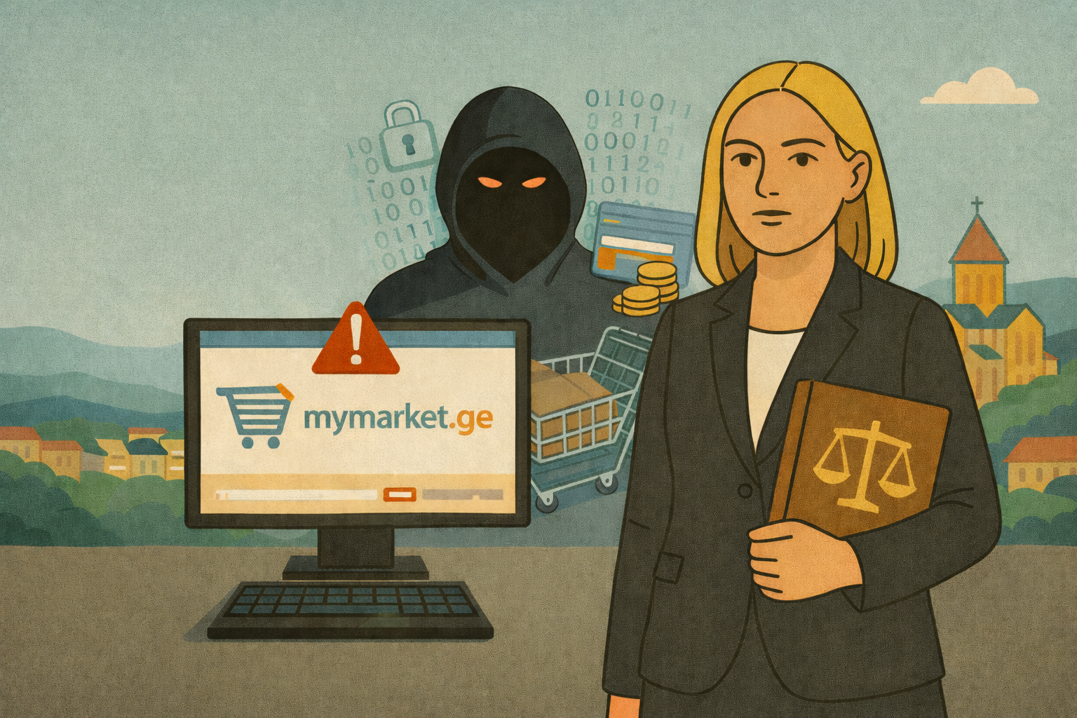 Cyber crime Case Study in Tbilisi — MyMarket.ge Fraud Defence