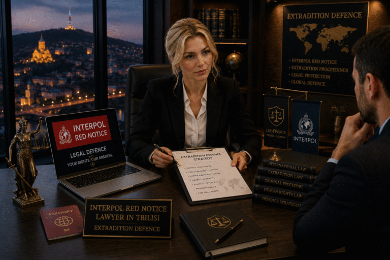 Interpol Red Notice Lawyer in Tbilisi — Extradition Defence