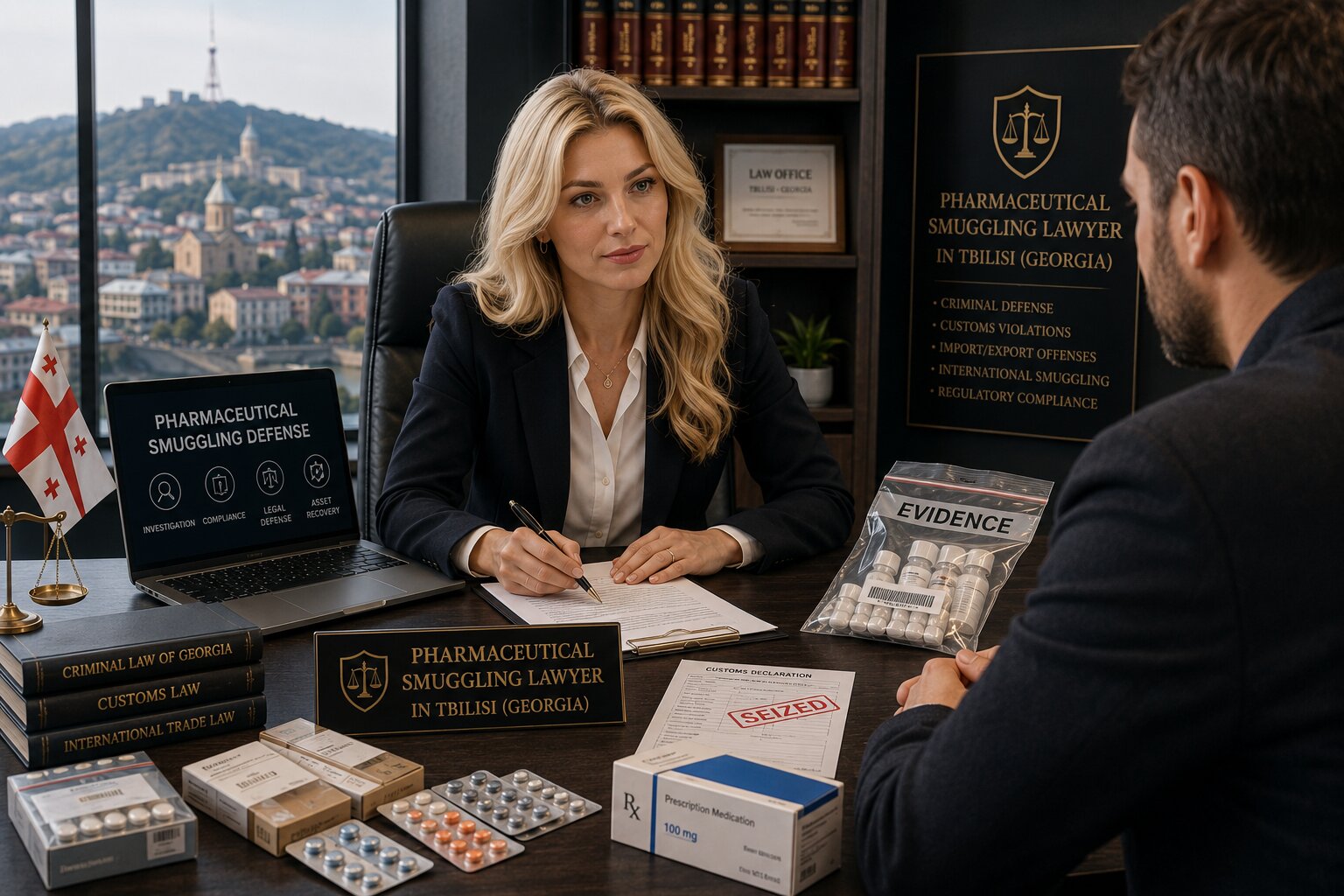 Pharmaceutical Smuggling Lawyer in Tbilisi (Georgia) - Tamta Zarnadze