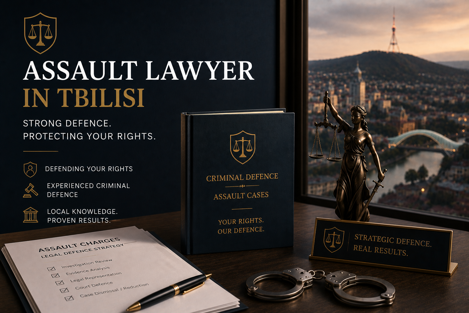 Assault Lawyer in Tbilisi — Criminal Defence for Assault Charges in Georgia