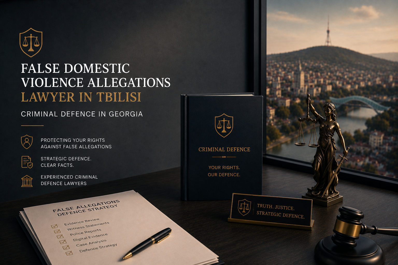 False Domestic Violence Allegations Lawyer in Tbilisi — Criminal Defence in Georgia