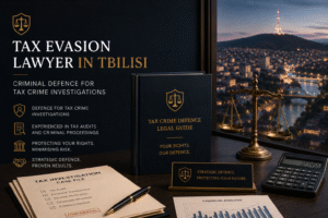 Tax Evasion Lawyer in Tbilisi — Criminal Defence for Tax Crime Investigations in Georgia