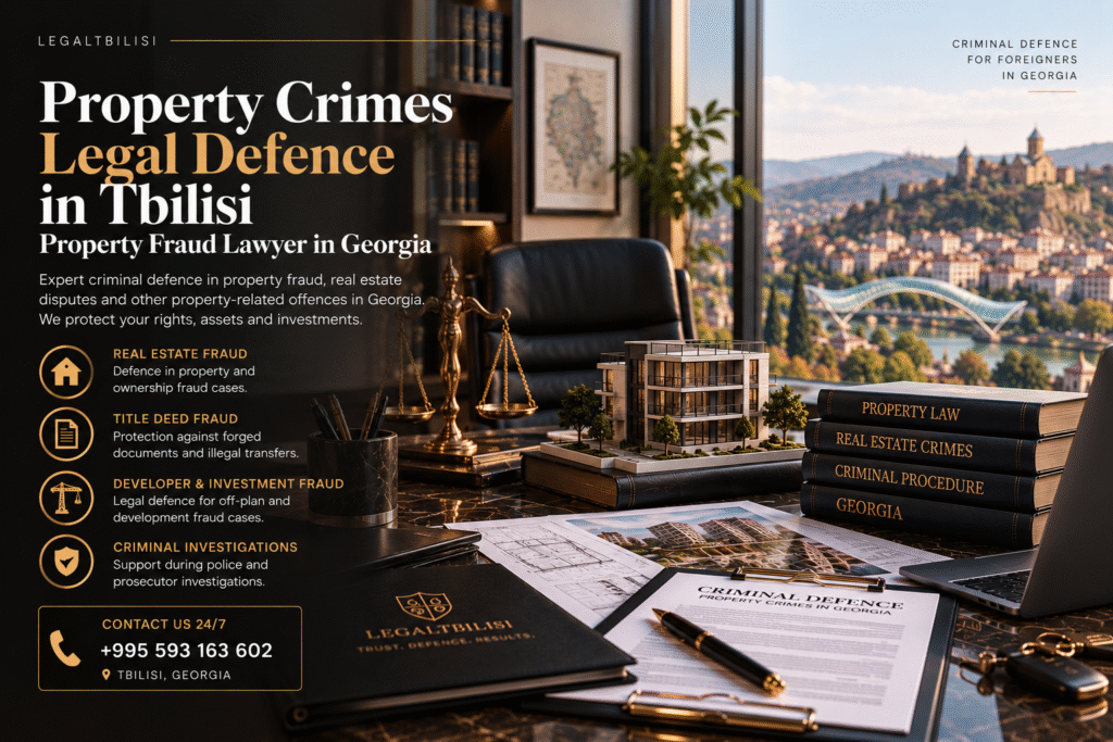 Property Crimes Lawyer in Tbilisi